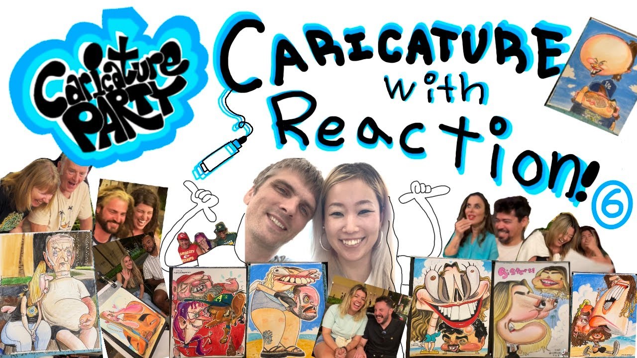 Карикатуры с реакциями от Caricature Party! Эп.6!