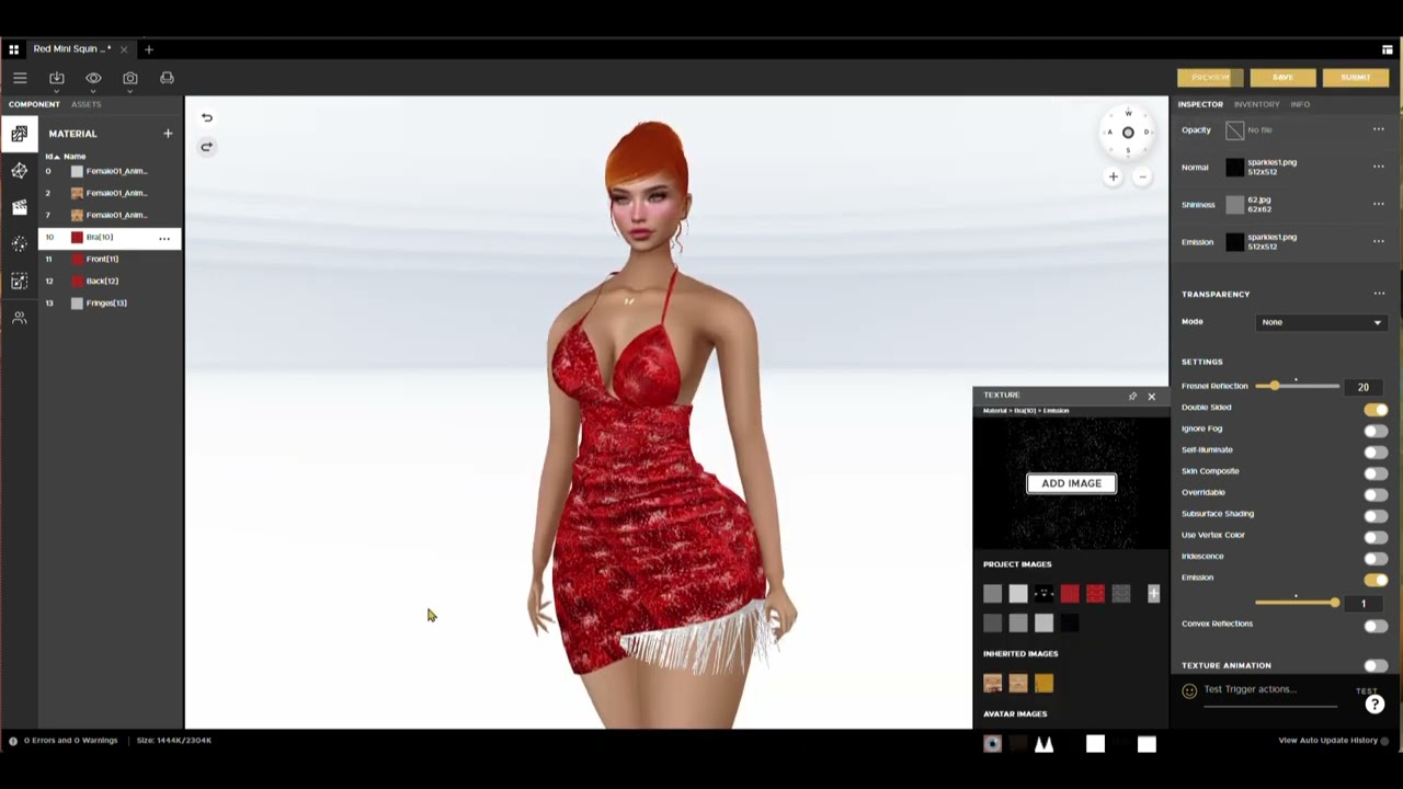 How to add Sparkles in IMVU Studio #imvu  #imvucreator