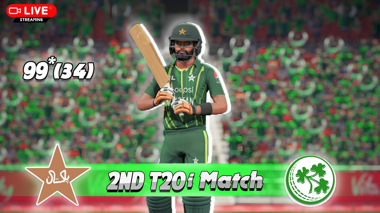 Pakistan Vs Ireland 2nd T20i Match 2024 | Cricket 2019 Gameplay #cricket#cricket24gameplay
