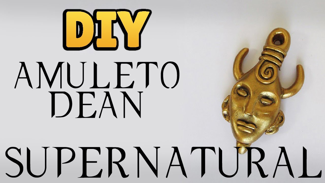 DIY: Como Fazer Amuleto Dean SUPERNATURAL  |  How to Make Supernatural Dean Amulet #diyseriados