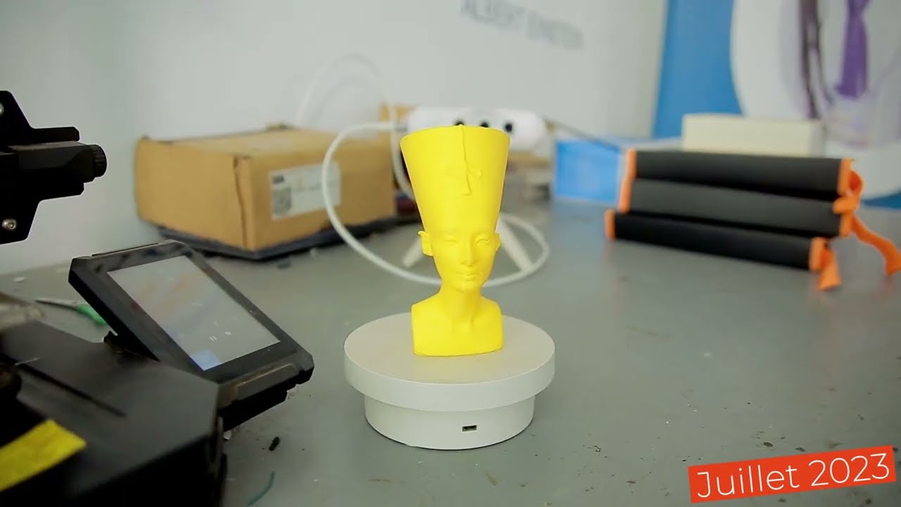 CLS - SIGMA : PRESENTATION DE L'IMPRIMANTE 3D ET DE LA MACHINE A LASER