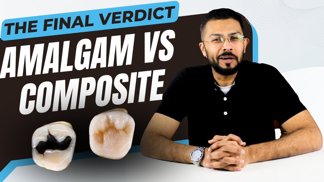 Dental Amalgam vs Composite Resin | Dr. Shaikh #dentalmaterials #dentalamalgam #compositerestoration