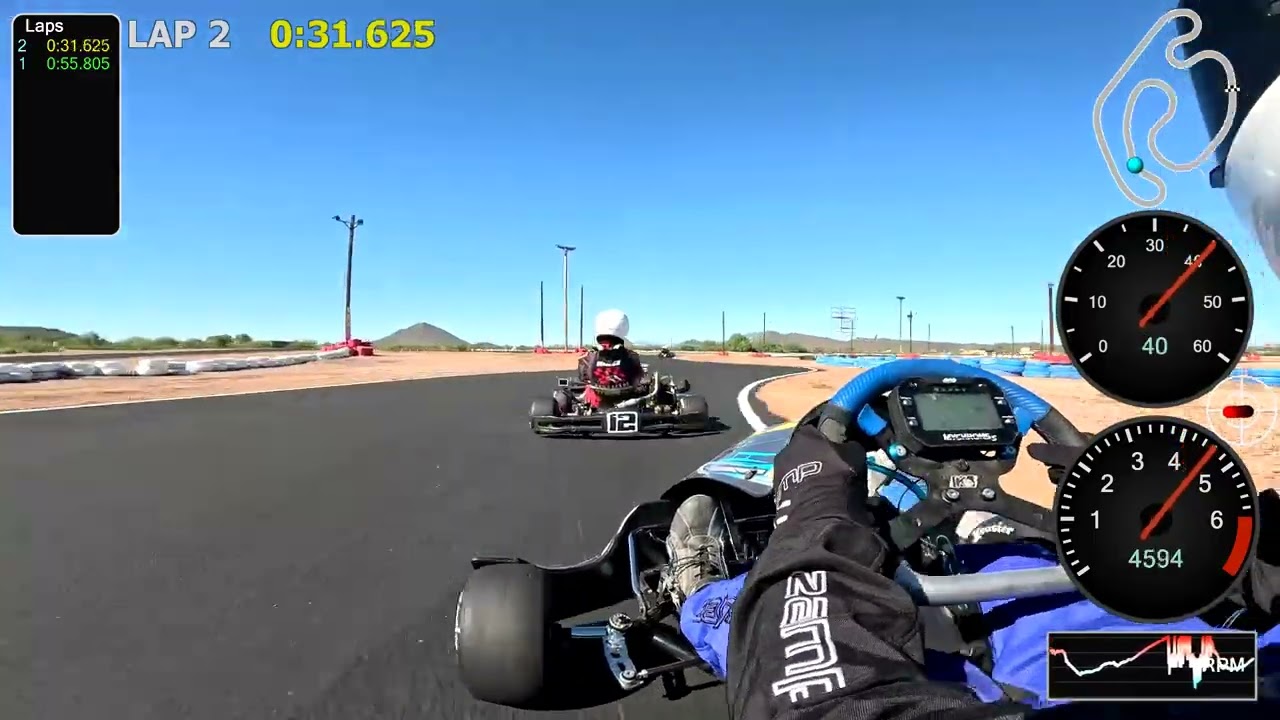 PKRA Winter #1 - Heat 2 - Lo206 Sr - Two Straights CCW - 10/19/2025