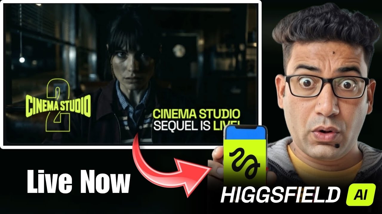 Cinema Studio 2.0 Explained in 5 Minutes | Cinema Studio 2.0 Higgsfield