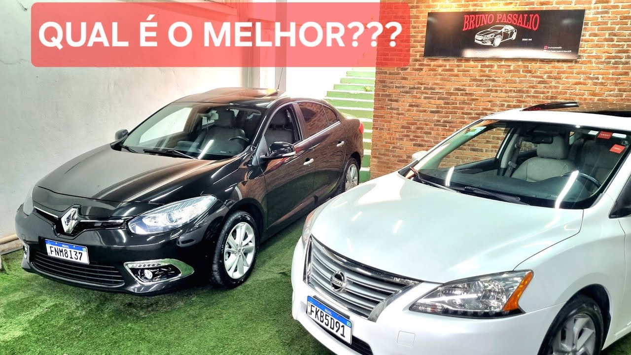 Comparativo Sentra Unique X Fluence Privilege 