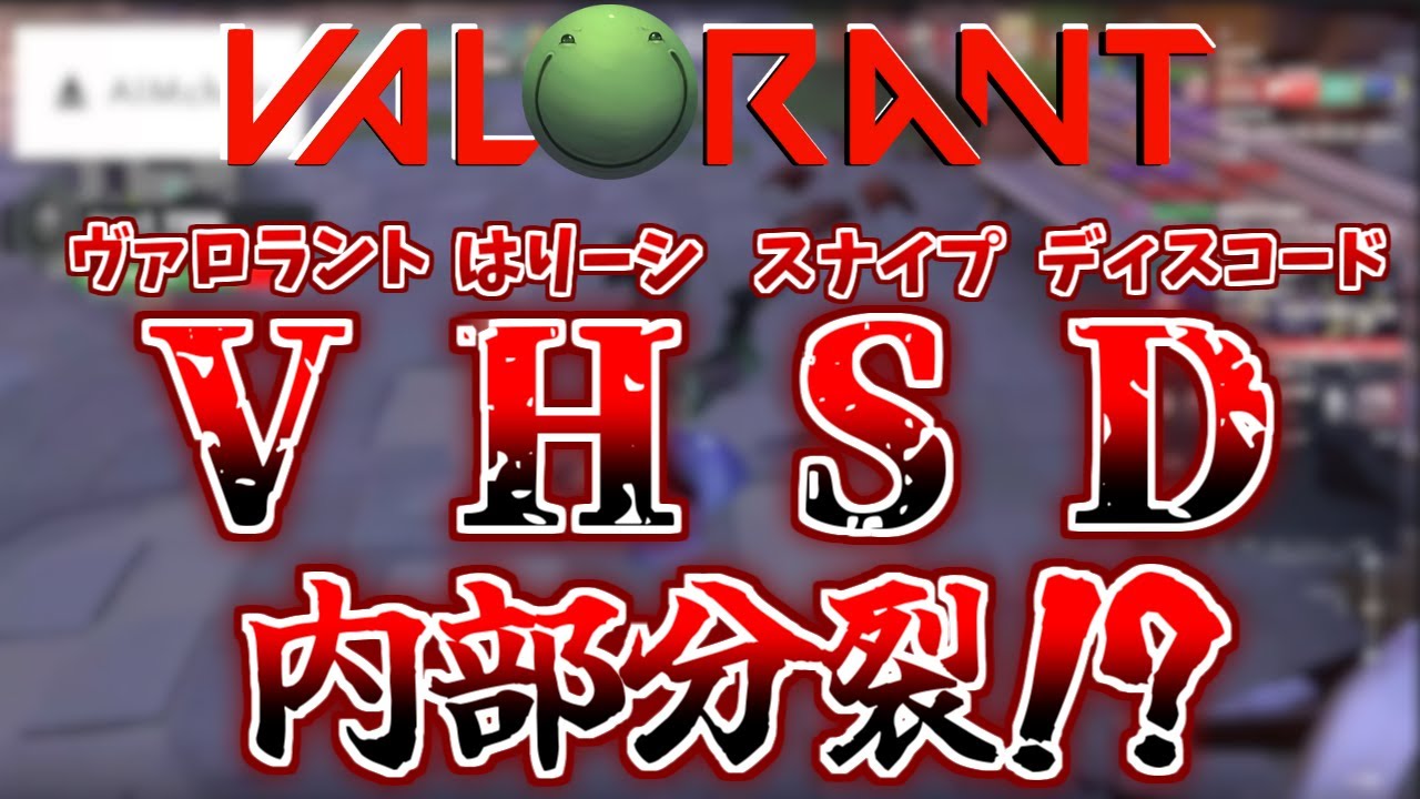 【VALORANT】VHSDの内情を知る はりーシ【切り抜き】2024/8/11