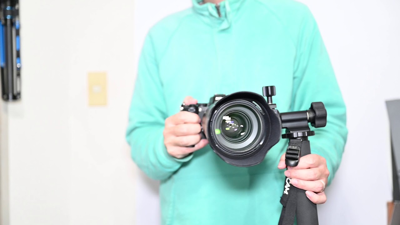 今使っている一脚システム。Steadicam Air15 / Wimberley MH-100