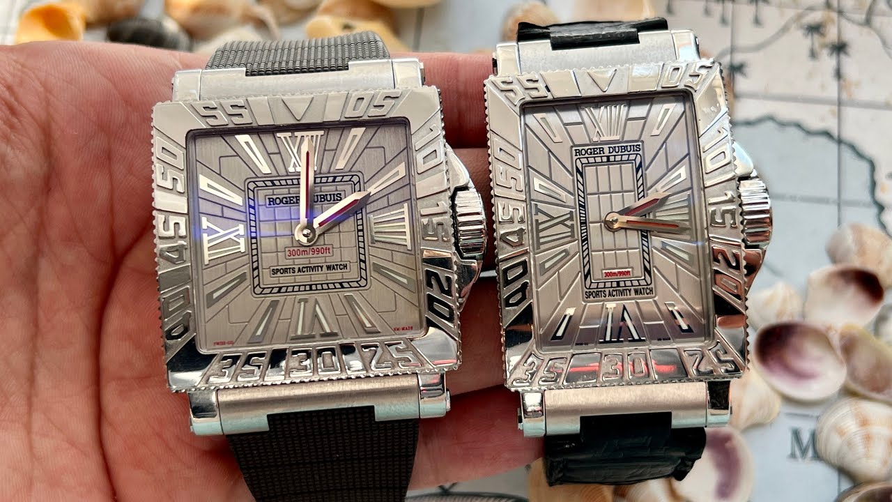 Обзор часов Roger Dubuis Easy Diver Acquamare