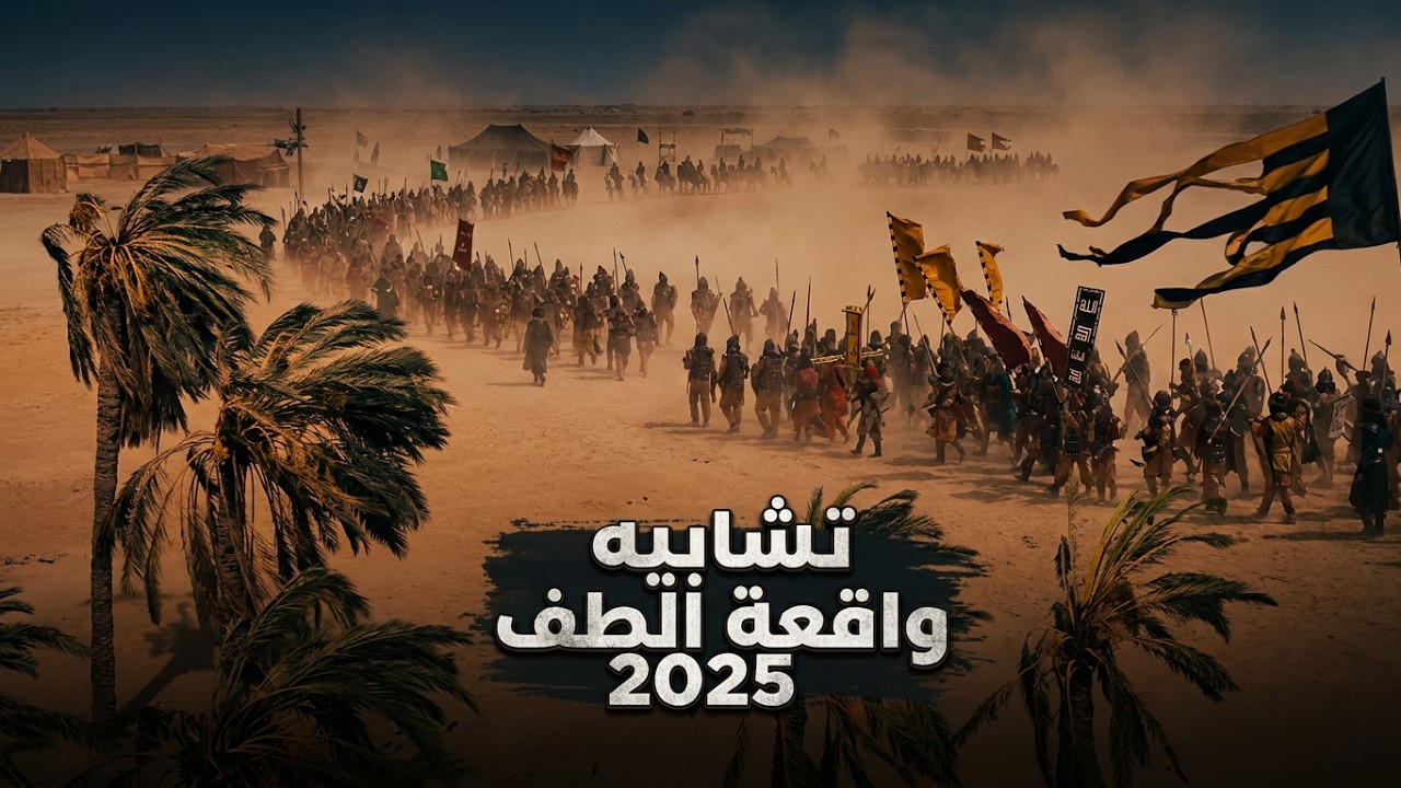 تشابيه واقعة الطف 2025 - حقيقية واقعية - الناصرية موكب شهيد الجمعة سوق الشيوخ