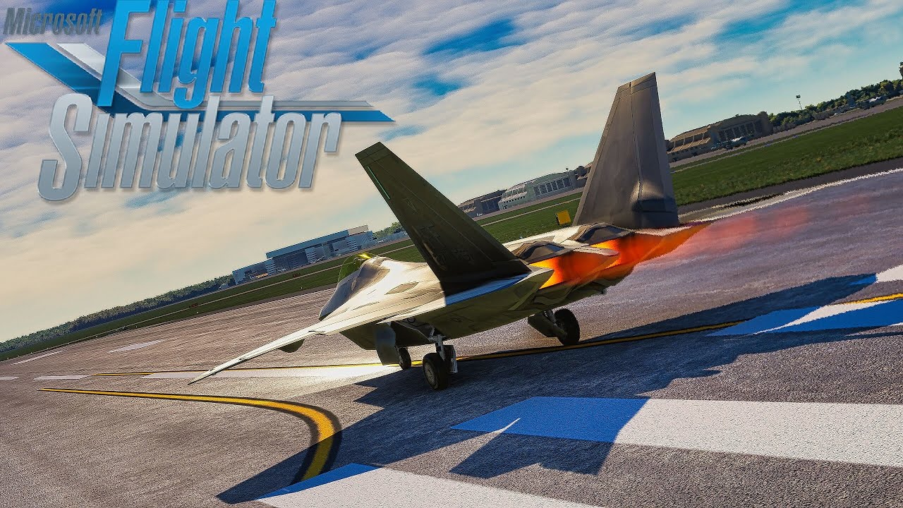 F-22 Raptor UPDATE! | Top Mach Studios |  ALL-NEW Echo19 Audio! MSFS