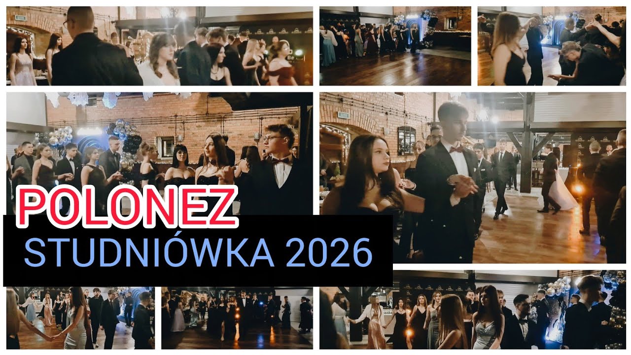 Polonez w wykonaniu uczniów klasy 4lo