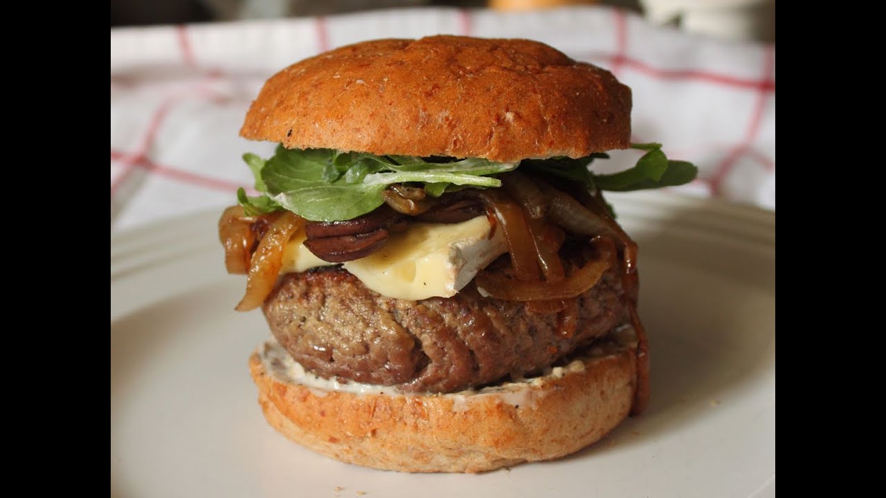How I Cook Burgers - Chef John Likes His Meat Pink