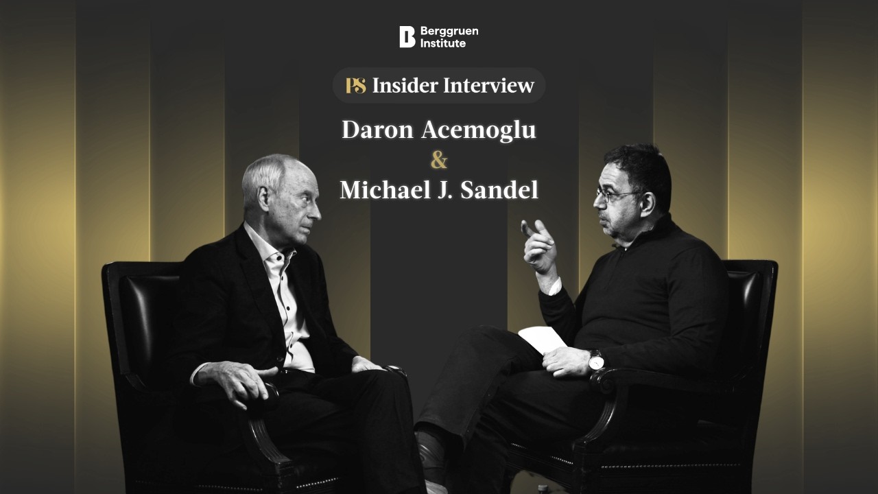 Insider Interview: Daron Acemoglu & Michael J  Sandel