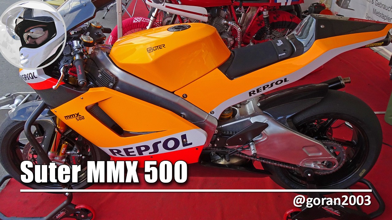 Suter MMX 500 - Карбоновый корпус, титановый выхлоп от Akrapovič, фрезерованный алюминий, Brembo ..