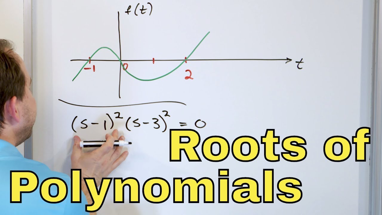 17 - Solve Polynomial Equations & Roots of a Polynomial, Part 1
