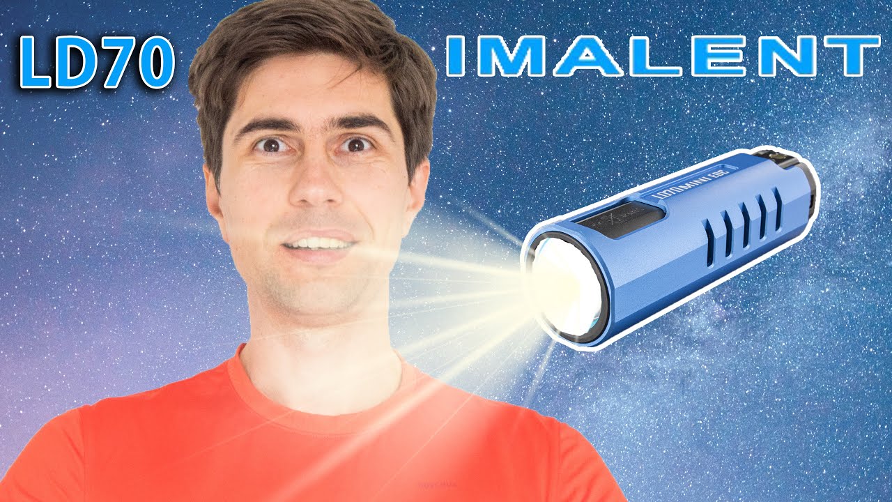 Мини-фонарик Imalent LD70: компактный, яркий, защищен от дождя и 4000 люмен!