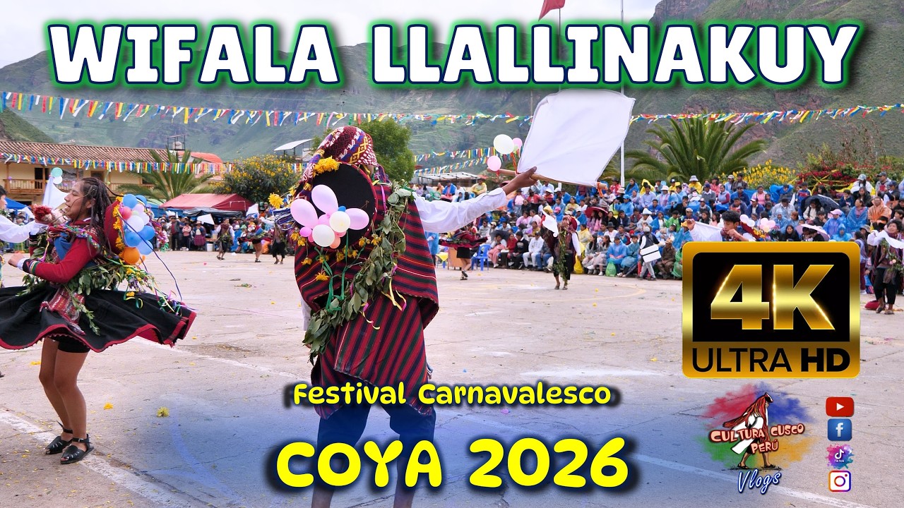 Danza WIFALA LLALLINAKUY Festival Carnavalesco COYA 2026