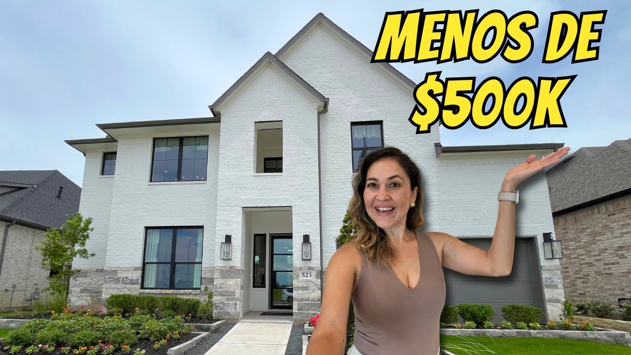 Casas NUEVAS ESPECTACULARES por Menos de $500 mil - Houston Texas!