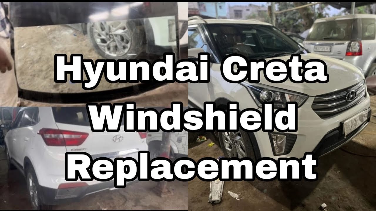 Hyundai Creta WindShield Replacement #NHCarRepair हुंडई क्रेटा विंडशील्ड रिप्लेसमेंट