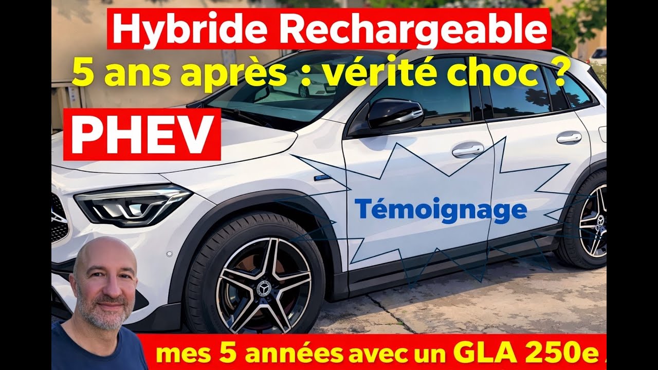 Mercedes GLA 250e : Le bilan honnête après 5 ans de conduite (1,9 L/100 km)