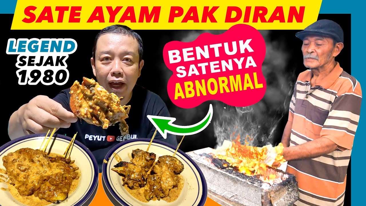 Sate Sinar Jaya Pak Diran Sokaraja Legendaris sejak 1980