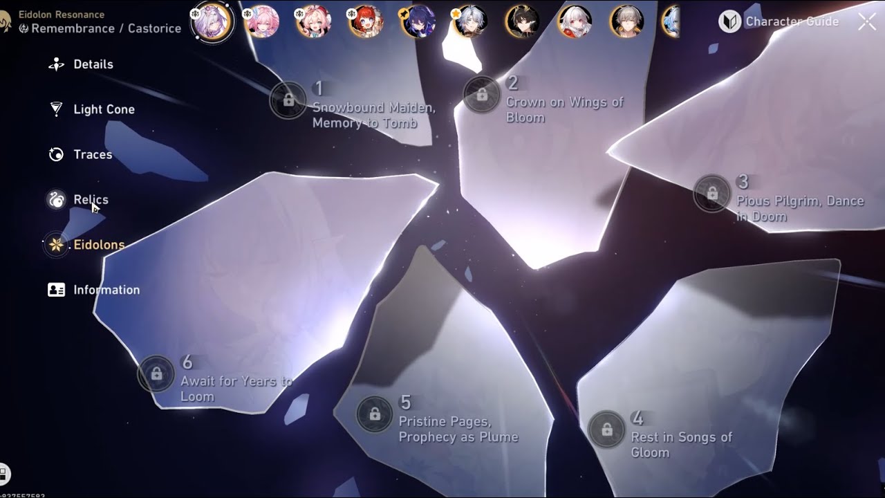 Honkai  Star Rail 3.8 AS castorice/phainon casual