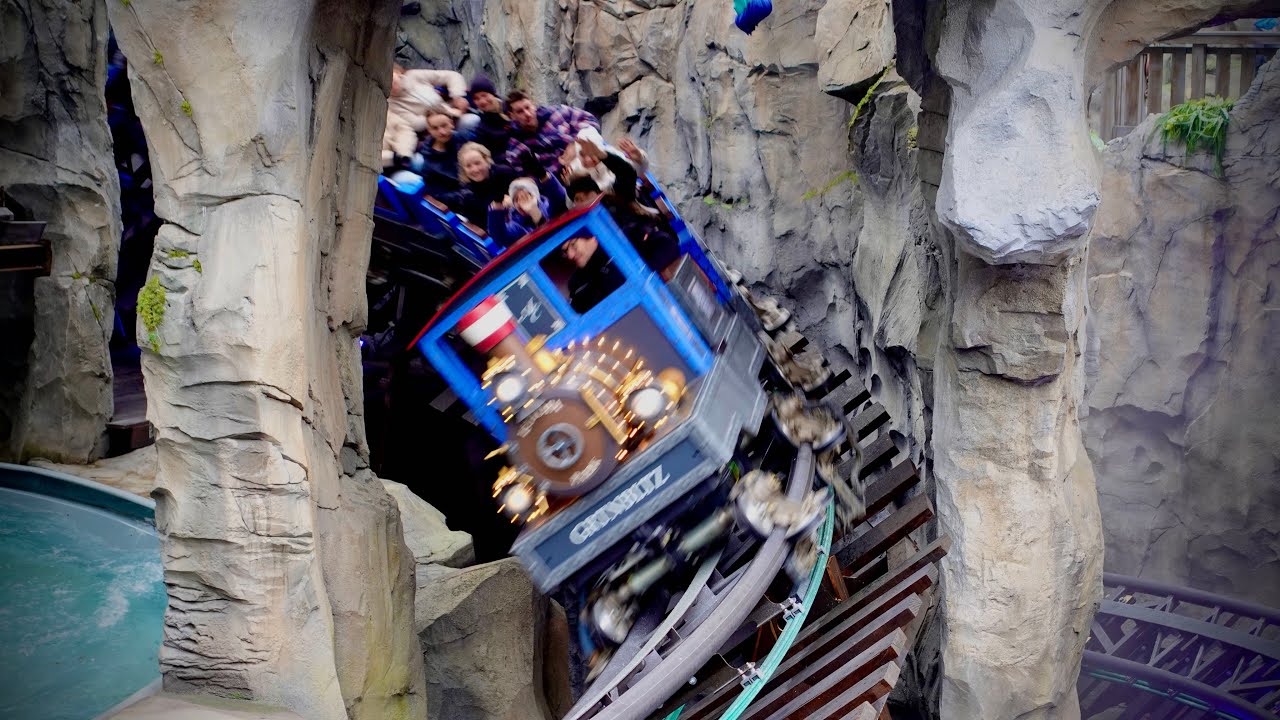 Alpenexpress Enzian / 4K offride / HALLOWinter / Europa Park