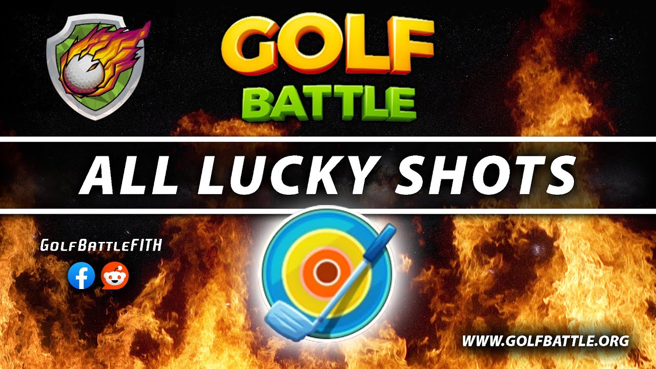 Golf Battle | ALL Lucky Shots | Updated September 2024