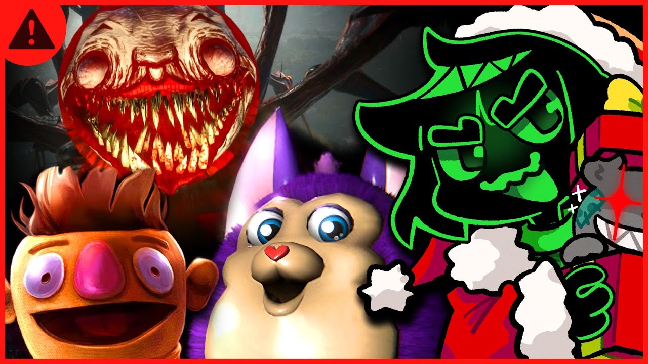 Tattletail, Choo-Choo Charles & MFN... FOR CHARITY! | 🎁 THE MASCOT HORROR SLOP-A-THON 🎁