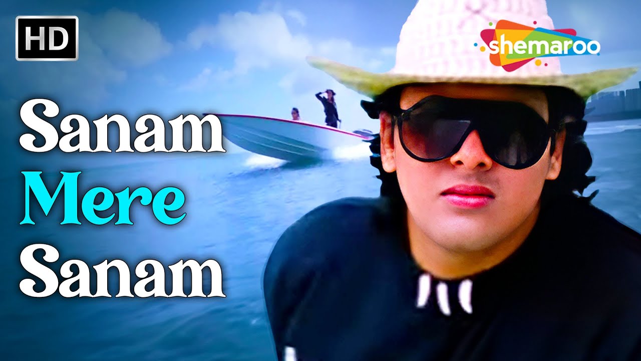 Sanam Mere Sanam | Hum (1991) | Alka Yagnik, Amit Kumar | Govinda, Shilpa Shirodkar