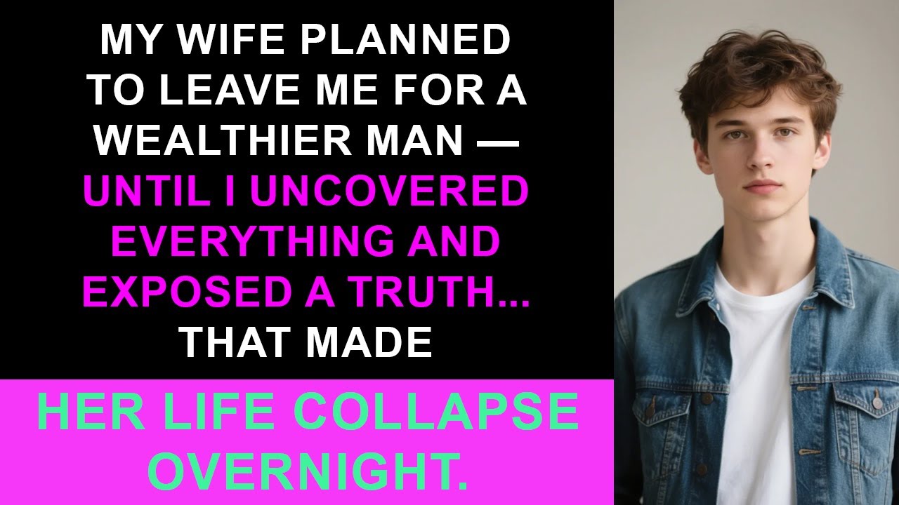 My Wife Secretly Planned To Leave Me For A Richer Man—Until I Exposed Her Shocking Truth