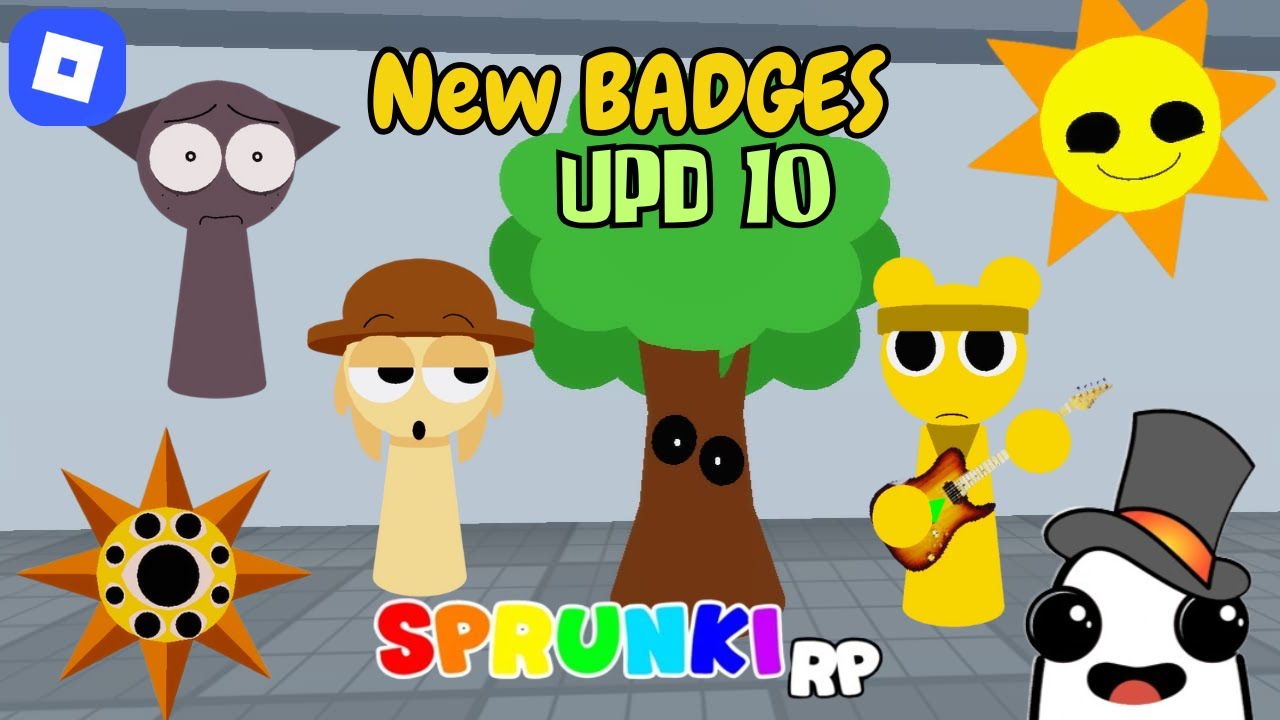 Emblemas nuevos en [UPD 10] Juego de Rol SPRUNKI 3D | Koda