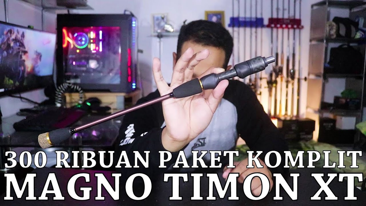 Viral Joran Keren Solid Carbon 300 Ribuan Full Fuji Sekuat Badak Paket Komplit | Magno Timon XT 632