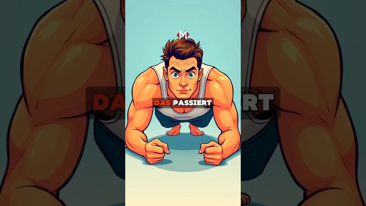 Jeden Tag 60 Sekunden Planks - Das passiert!🔥💪🏻