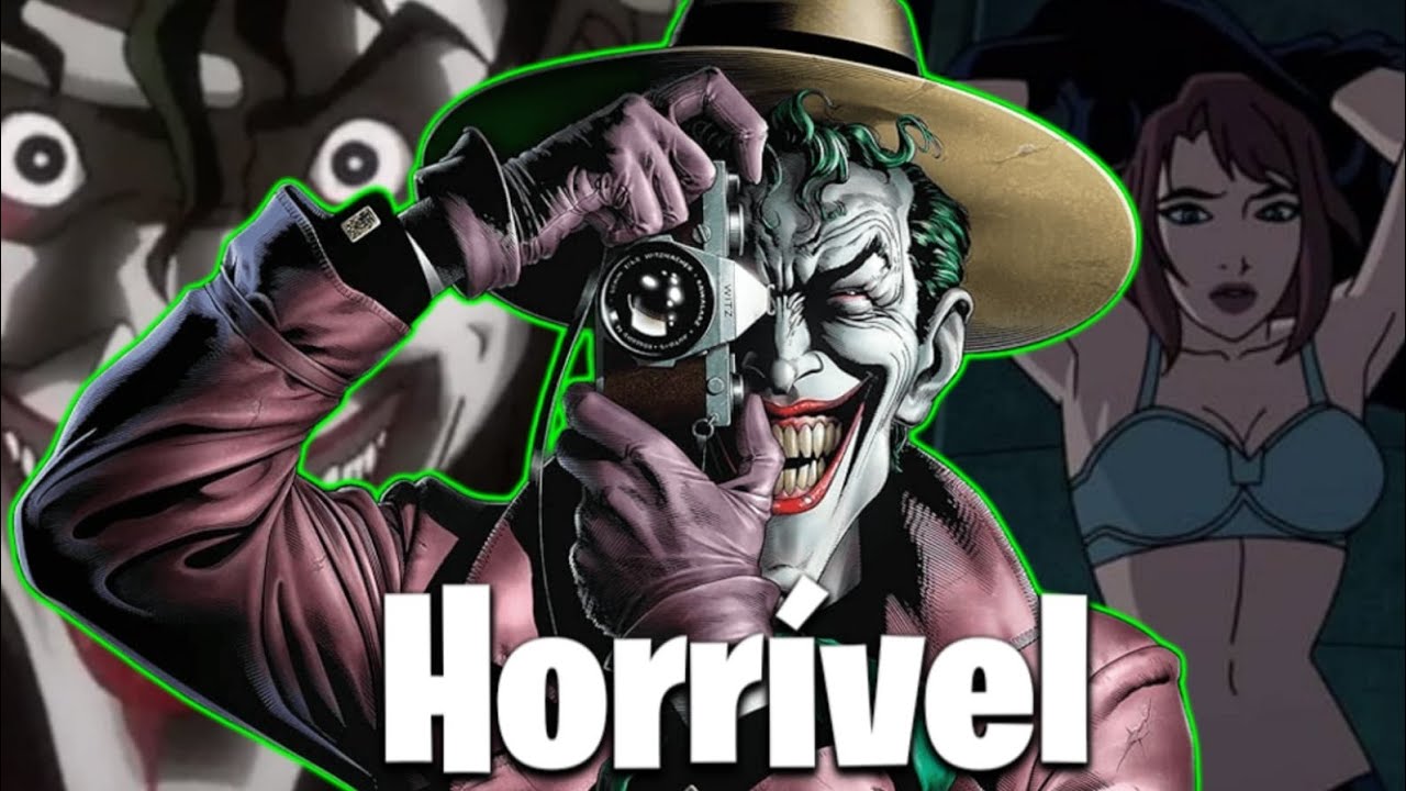 Analisei o HORRÍVEL filme de A piada mortal