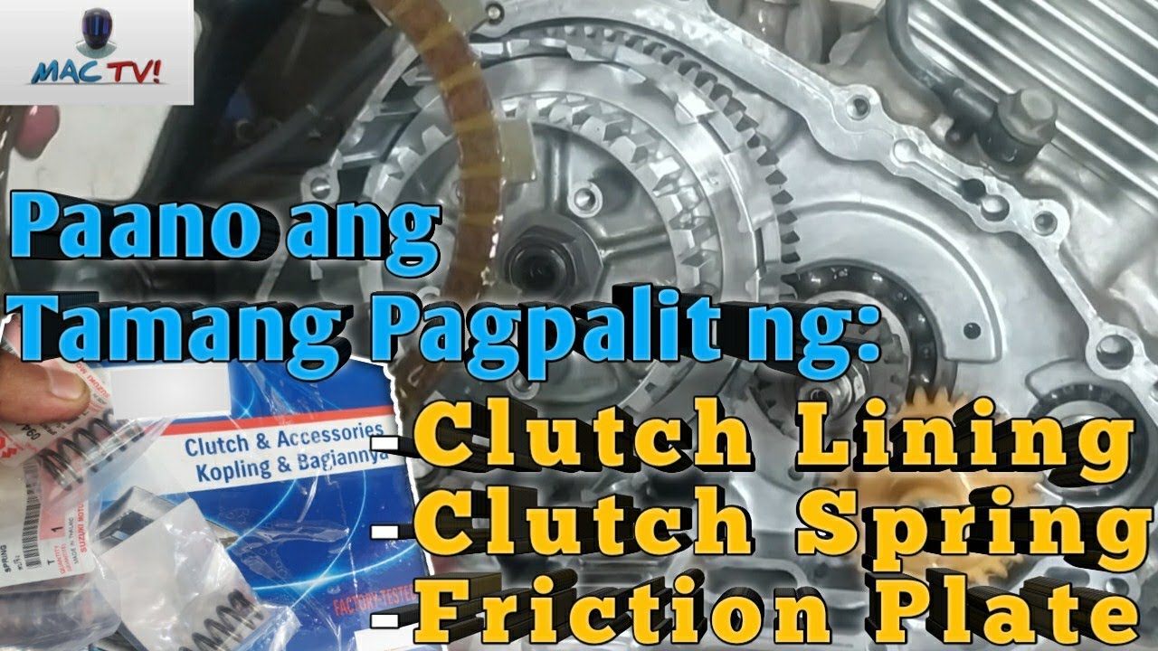 Clutch Lining, Clutch Spring, Friction Plate. Paano magpalit|RAIDER150 Reborn