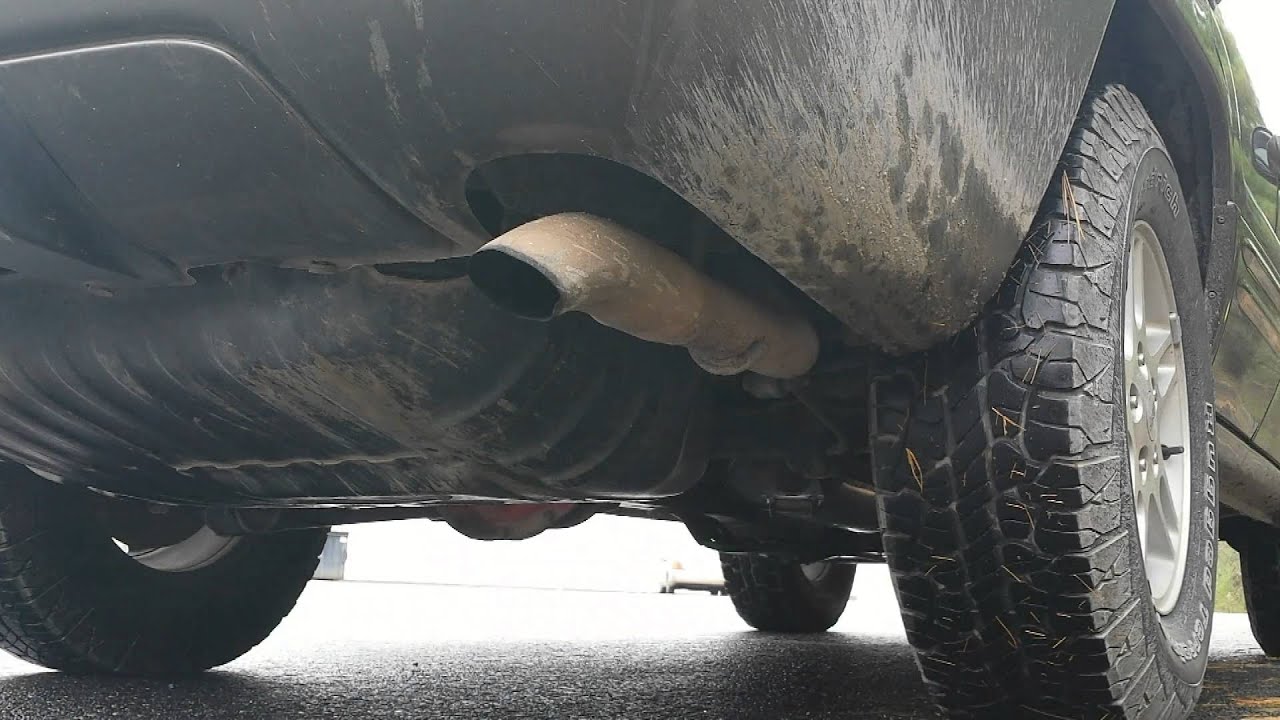 Jeep WJ 4.7: stock muffler vs Borla Pro XS