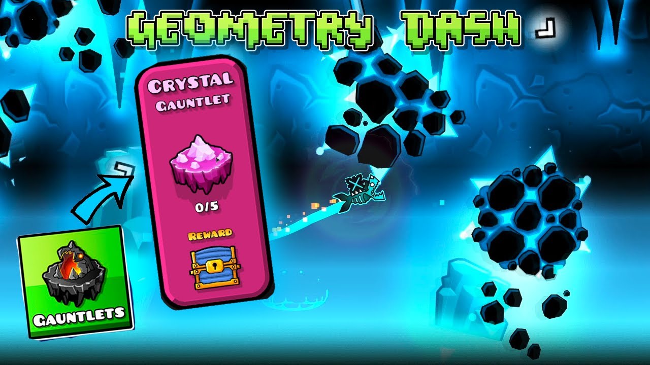 ХРУСТАЛЬНЫЙ ГАУНТЛЕТ (CRYSTAL GAUNTLET) ► Geometry Dash #35