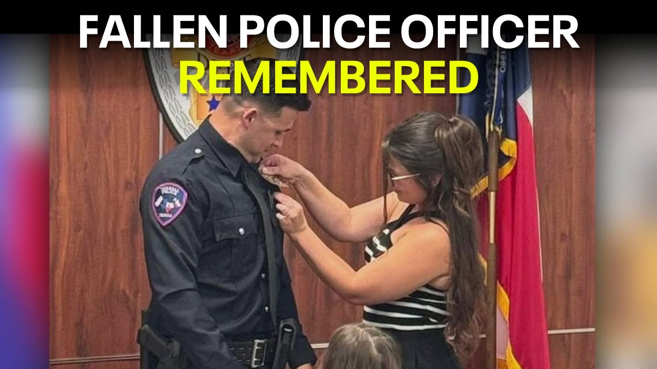 Slain Terrell police officer remembered at vigil