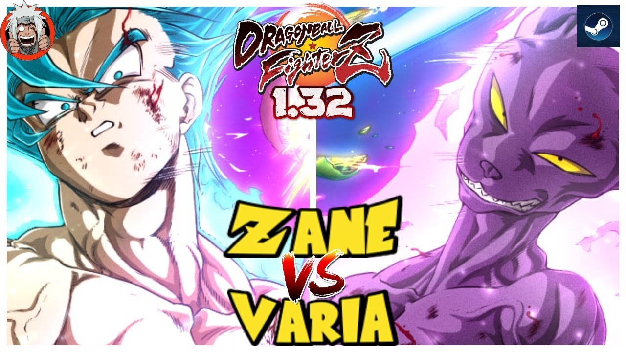 DBFZ Varia vs Zane (GokuSSGSS, TGohan, VegitoSSGSS) Vs (Gotenks, A21LC, Beerus)