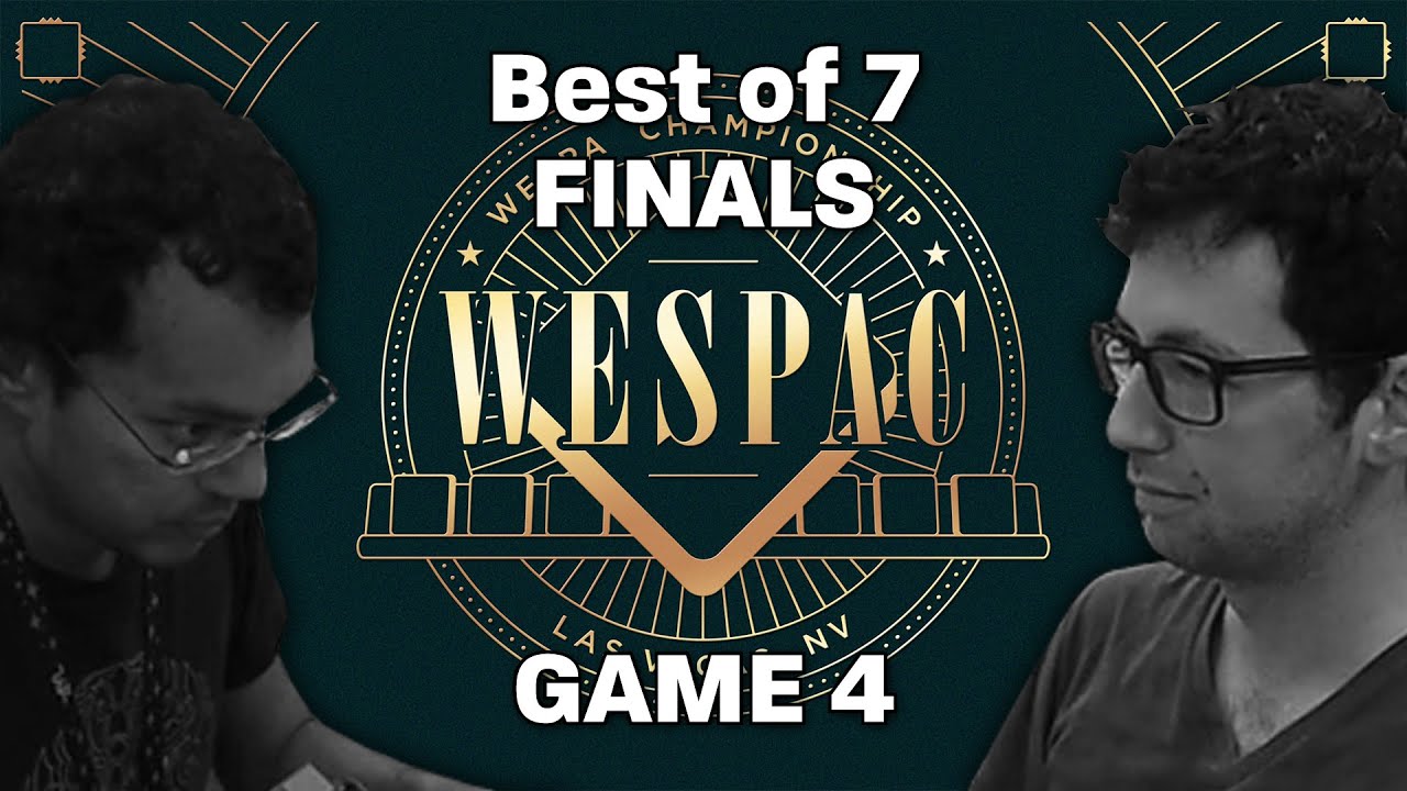 2023 WESPA Championship Finals - Harshan Lamabadusuriya vs. David Eldar - Game 4