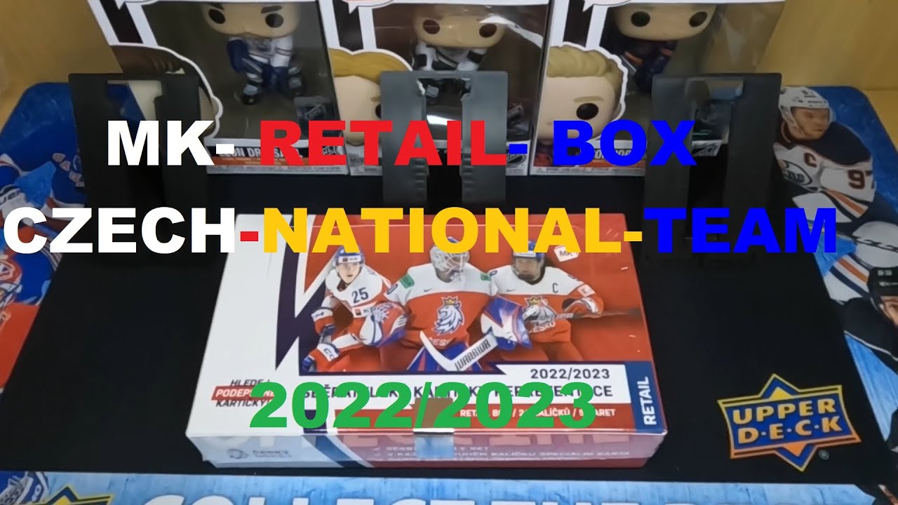 MK- (MOJE KARTIČKY)- RETAIL- BOX- 2022-2023- UNBOXING- KARTY ČESKÉ HOKEJOVÉ REPREZENTACE 4.