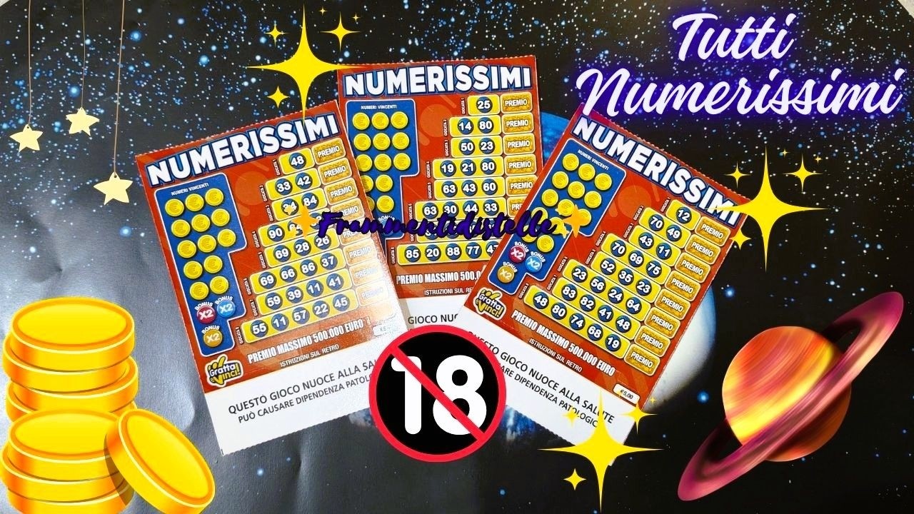 Gratta e Vinci, Tutti Numerissimi da 5