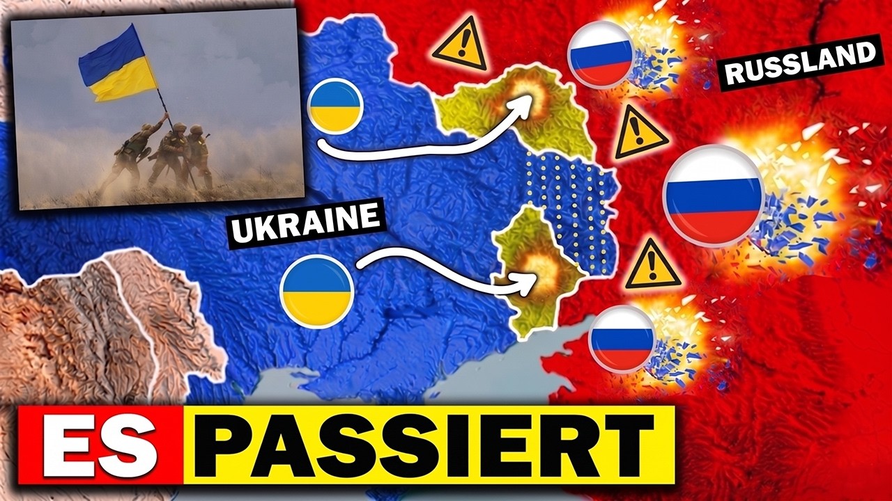 Ukraine BEFREIT riesige Gebiete! Putin ist nun GEZWUNGEN, sich sofort zur&uuml;ckzuziehen.