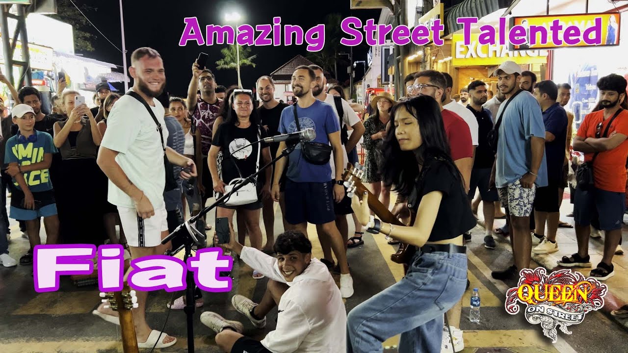 Amazing Talented Street Singer / Queen On Street