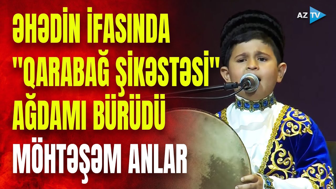 Azyaşlı Əhəd öz vətənində ifası ilə tufan qopardı: 