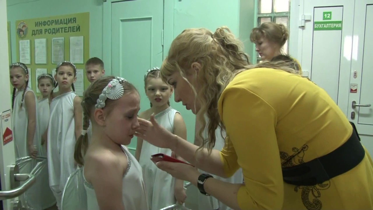 За кулисами. Хореографический коллектив эстрадного  танца 