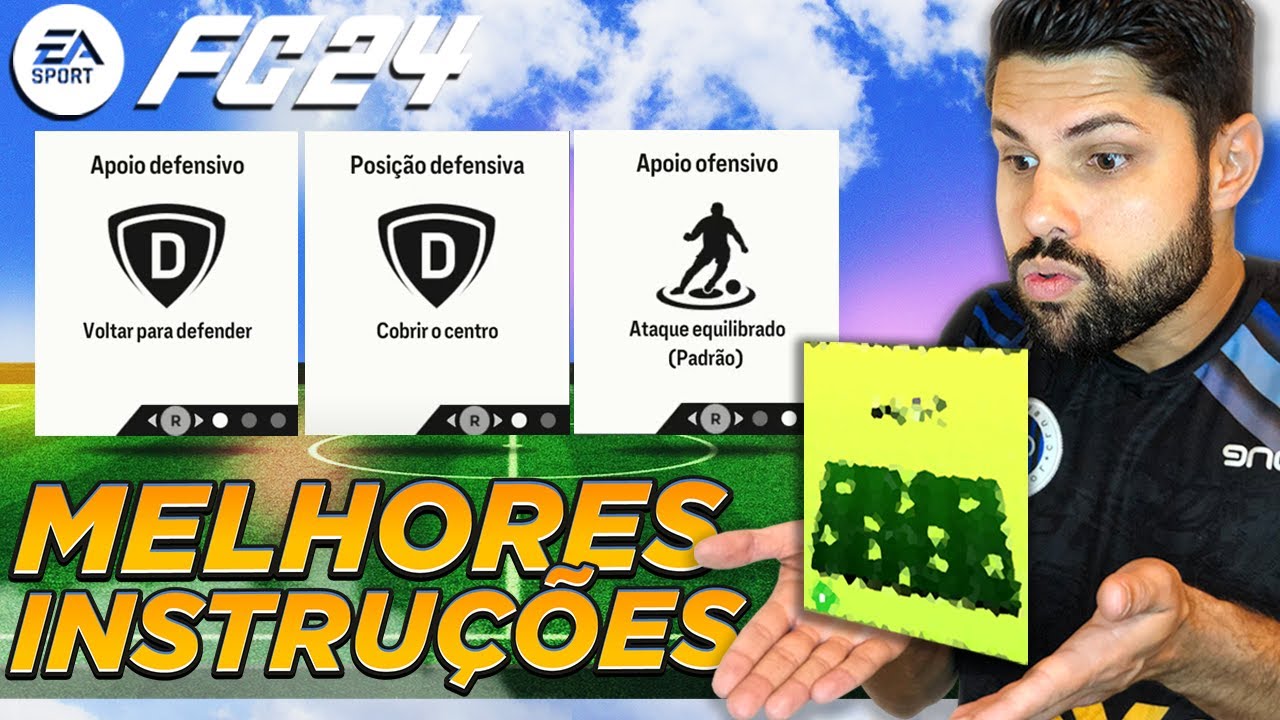 AS MELHORES INSTRUÇÕES NO EA FC 24