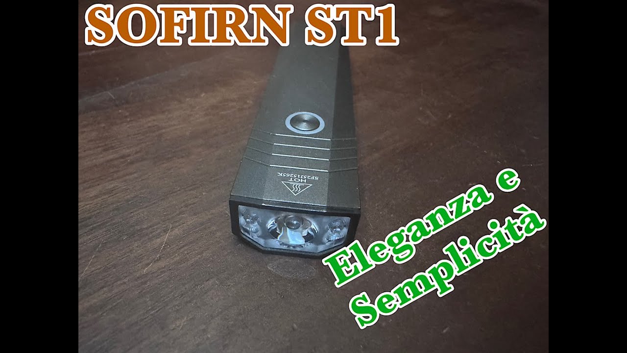 SOFIRN ST1 ELEGANZA. POTENZA E SEMPLICITA'