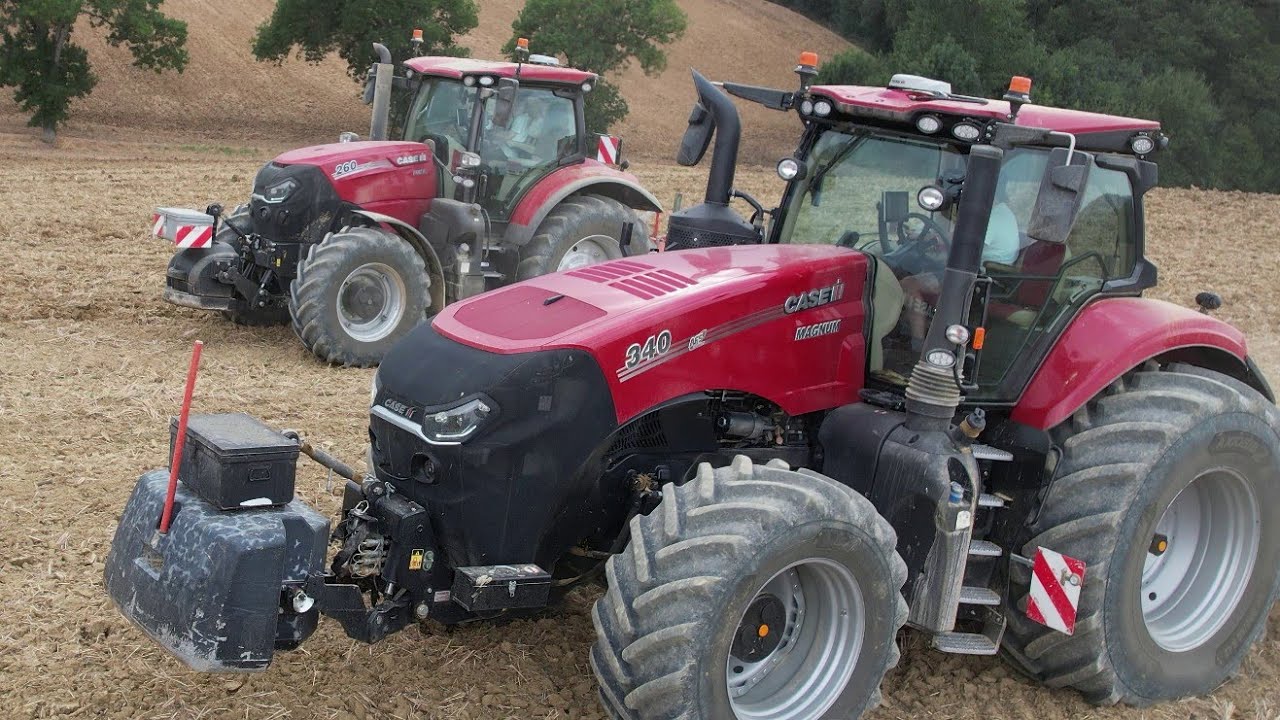 🔴 Doublé de Case IH au décompactage 2024 ! [ Magnum 340 AFS ~ Puma 260 AFS ] 🔴